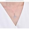 925 Sterling Silver Vintage Skull Guitarist Pendant Necklace - Unisex European American Hip Hop Punk Style Clavicle Chain