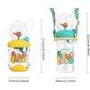 Widened Handle Whale Fountain Tumbler Double Drinking Lid Whale Cup Whale Spray Sippy Cup