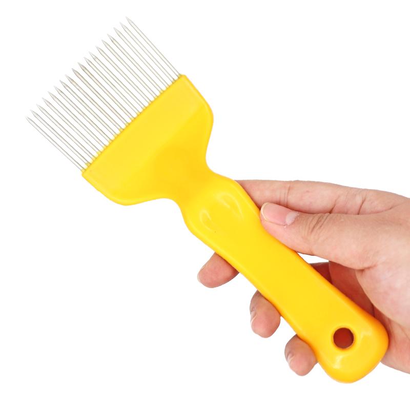 21 Pin Bee Hive Honey Fork Comb Uncapping Fork Cut Honey Fork Bee Beekeeping Tools 1Pcs