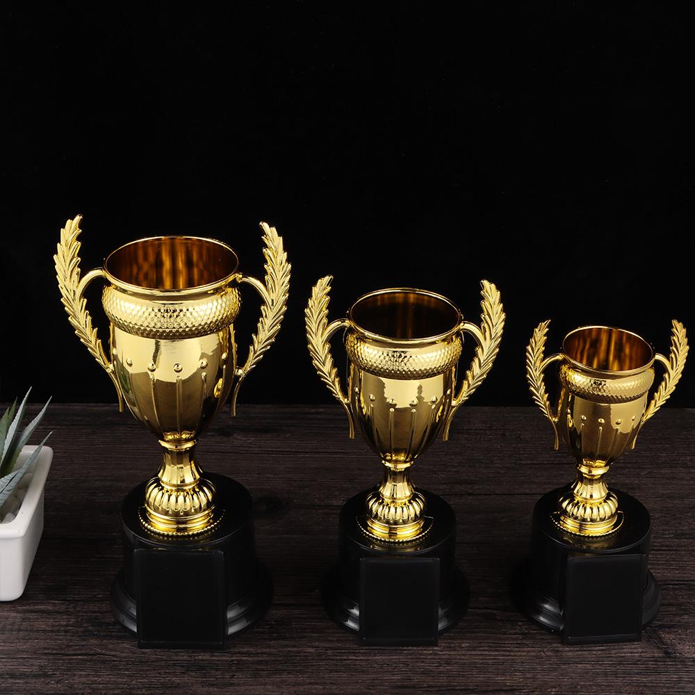 Children's Trophy Awards Plastic Model School Rewarding Supply Small Prize Cup Competition Soccer Winner Award Trophy
