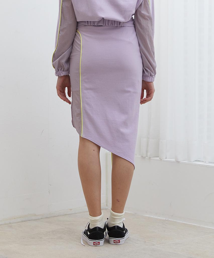 NEAR&DEAR Aximetry Jersey Skirt Purple