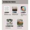 TIFFHOME Luxury Fluffy Soft Plush Throw Pillow Cases Organic Oblong Cushion Covers Home Decorative Fur Throw Pillow Covers