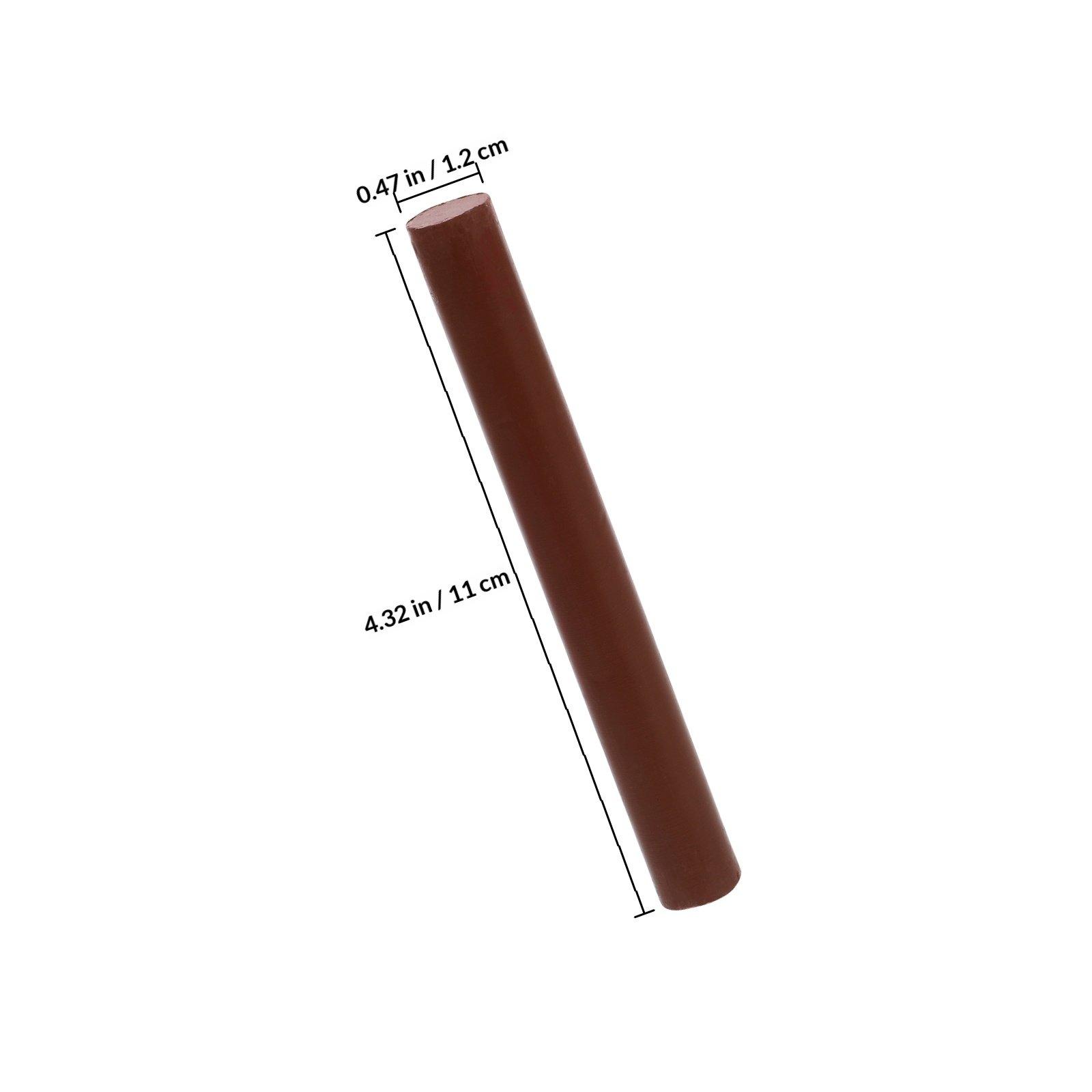 

2Pcs Wood Repair Wax Marker Pens for Furniture Scratch Hole Repair Wooden Floors Doors Stick Filler Coffee