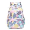 Dopamine Print School Backpack