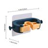 Mop Clip Broom Holder Non-Slip Design Waterproof Mop Strong Load-bearing Storage Rack Broom Hanger Hook