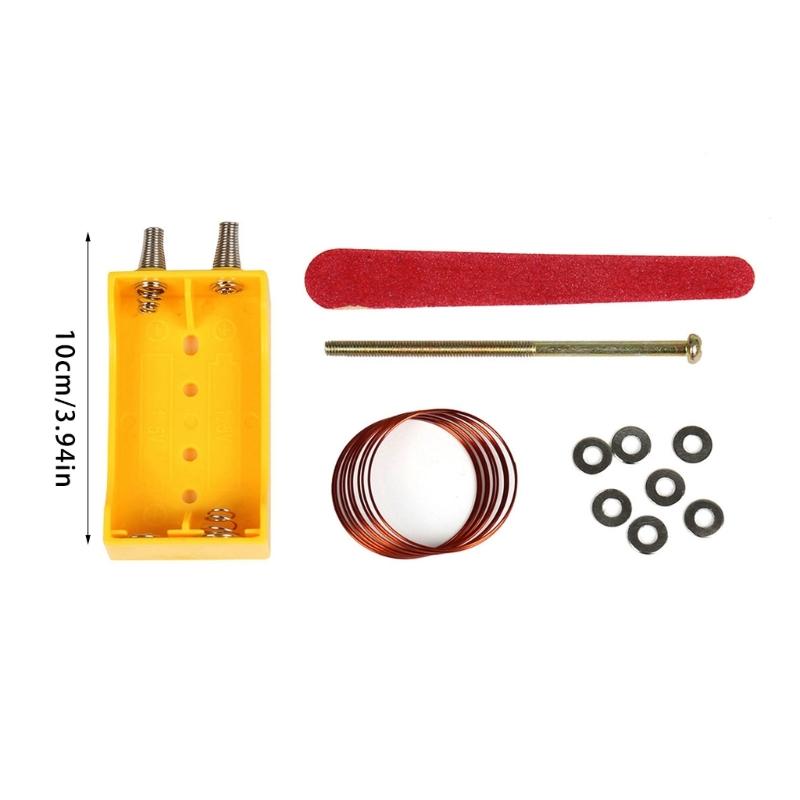 Science Experiment Kits DIY Electromagnetics Kits Teaching Aids Creative Assemble Toy For Science Projects