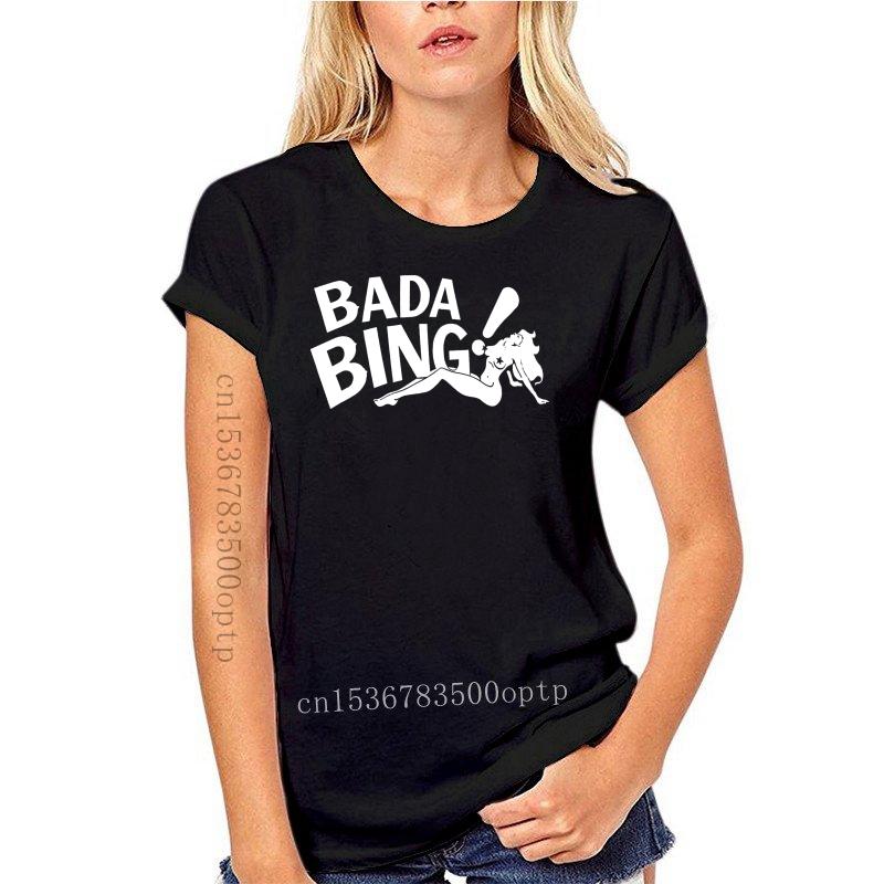

As Seen In The Sopranos T Shirt - Bada Bing! Logo Free UK Postage Cult TV Tshirt Summer Men S fashion Tee,Comfortable t shirt 3XL чорний