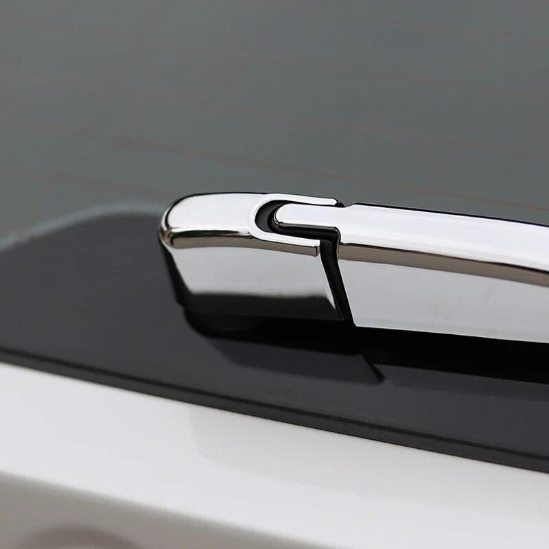 3PCS ABS Chrome Car Rear Window Wiper Cover Trim Sticker Sequin Decoration Auto Accessories For BMW X3 G01 2018