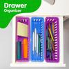 4E's Novelty 12 Pack Pencil Holder for Kids Desk, Colorful Plastic Pen Baskets Tray for Organizing Classroom Supplies, Plastic Caddy for Desk and