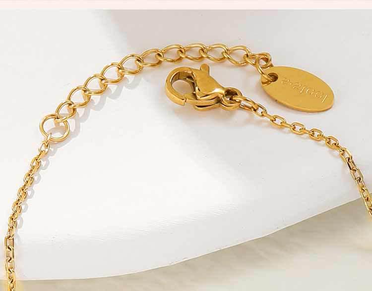 Schmetterling Herz Kleeblatt Titanstahl Armband - Modischer Leichter Luxus Schmuck