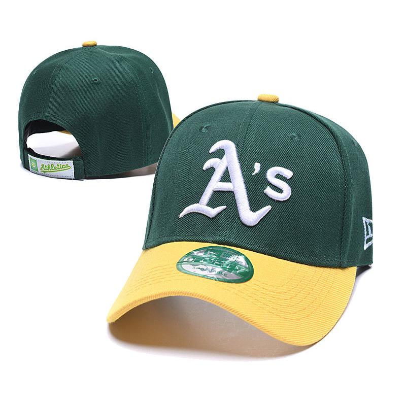 

Oakland Athletics Gothic Art Snapback Hat, Blue Skeleton & City Skyline Embroidered Streetwear Flat Brim Cap one size