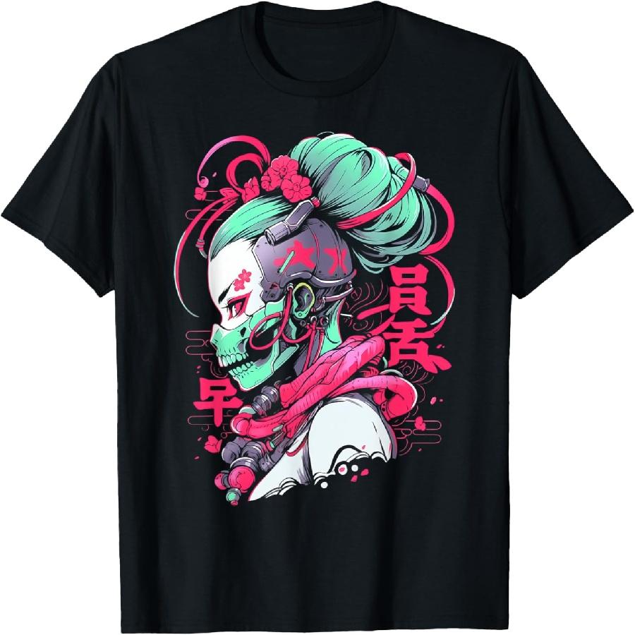 Футболка Techwear Harajuku XXXXXL чёрный