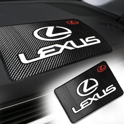 Auto Accessories Car Logo Anti Slip Pad Waterproof Phone Glasses Pad For IS300H NX300H CT200H IS250 IS200 RX400H RX450H IS