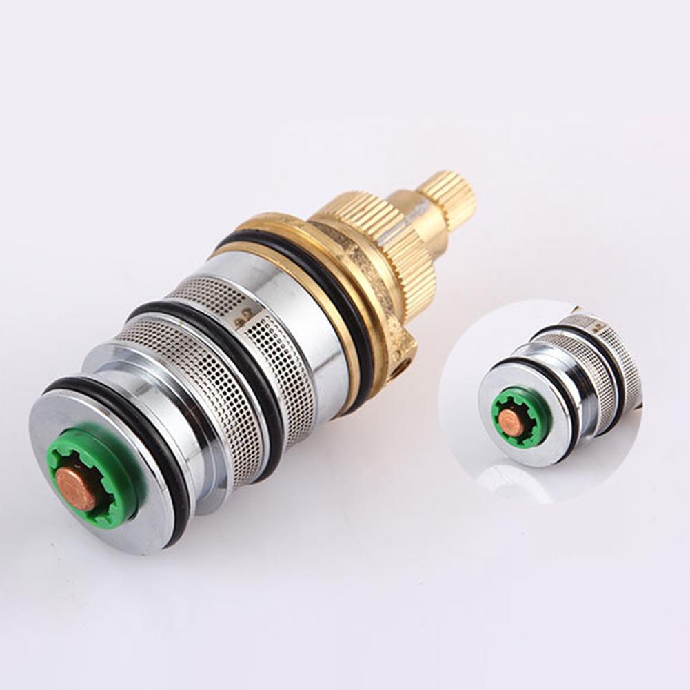 Thermostatic Tap Valve Core Solar Electric Water Heater Mixing Valve Core Shower Mixer Brass Valve Bar Repair Kit Replacement
