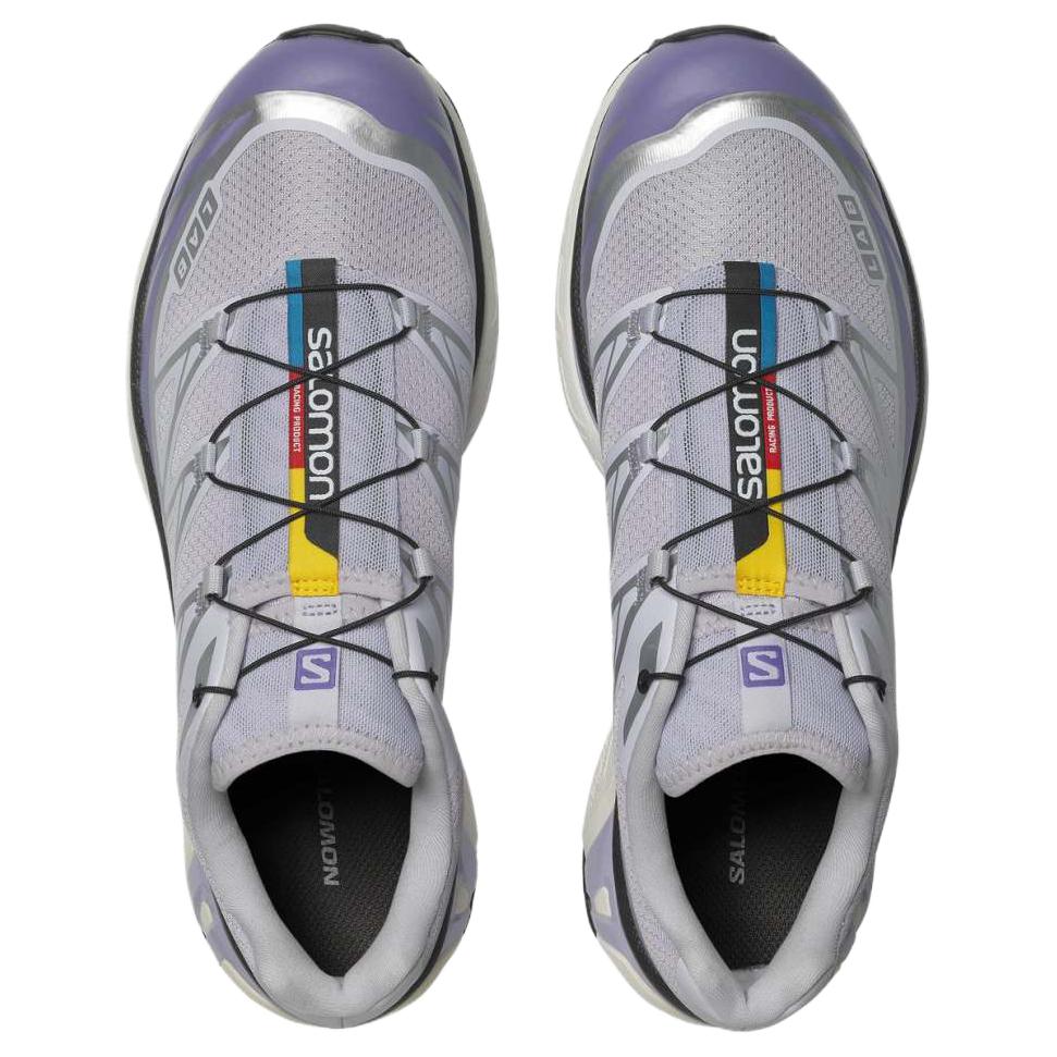 SALOMON XT-6 Lila Heide Unisex Sneaker Aster-Lila Silber L47690500