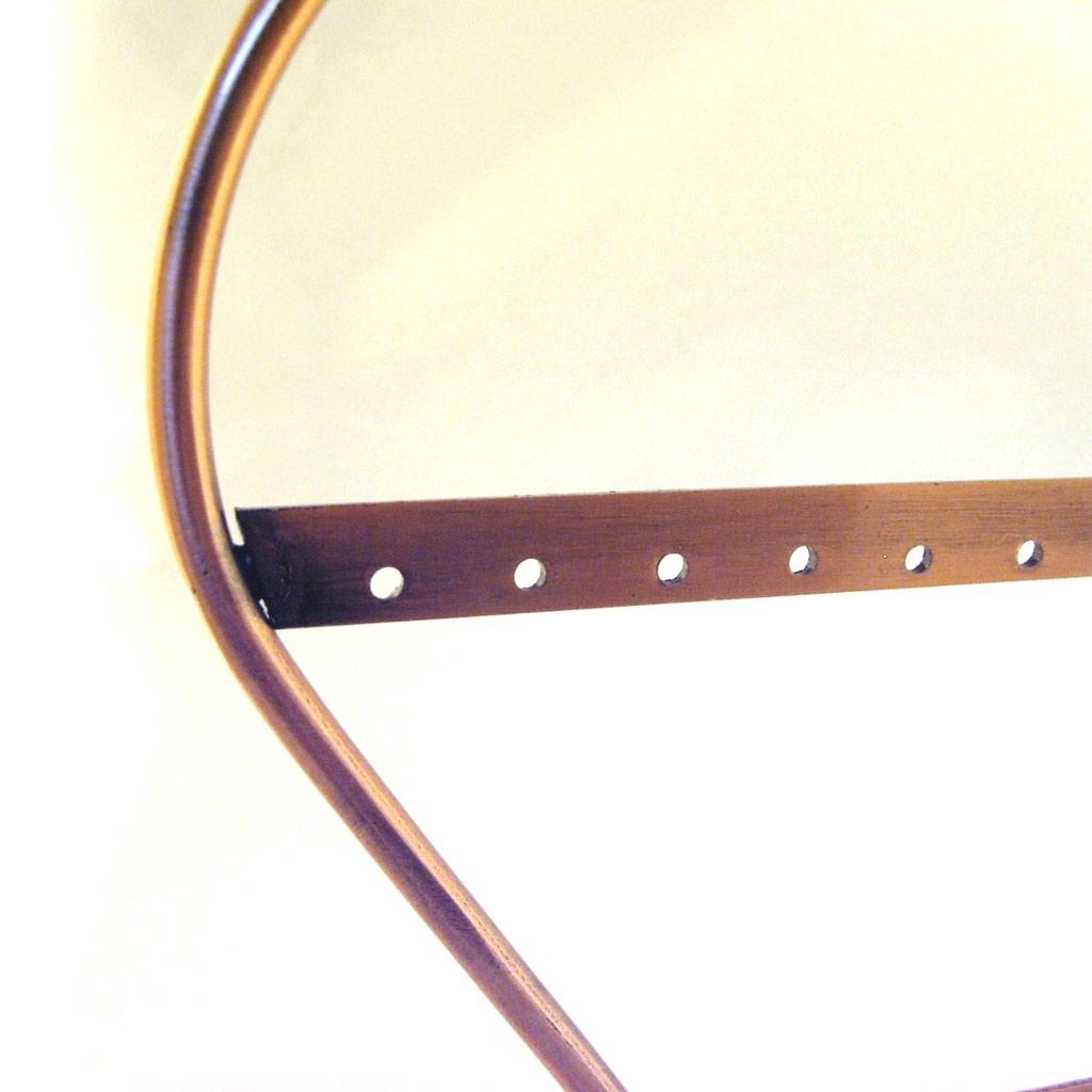 Les Trésors De Lily [C9949] – Ohrringhalter aus Kupfer „Schmiedeeisen“.