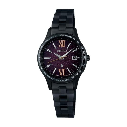 

Seiko Watch LUKIA Essential Collection Pair Limited Edition Solar Radio-Controlled Watch SSVV087 Women s