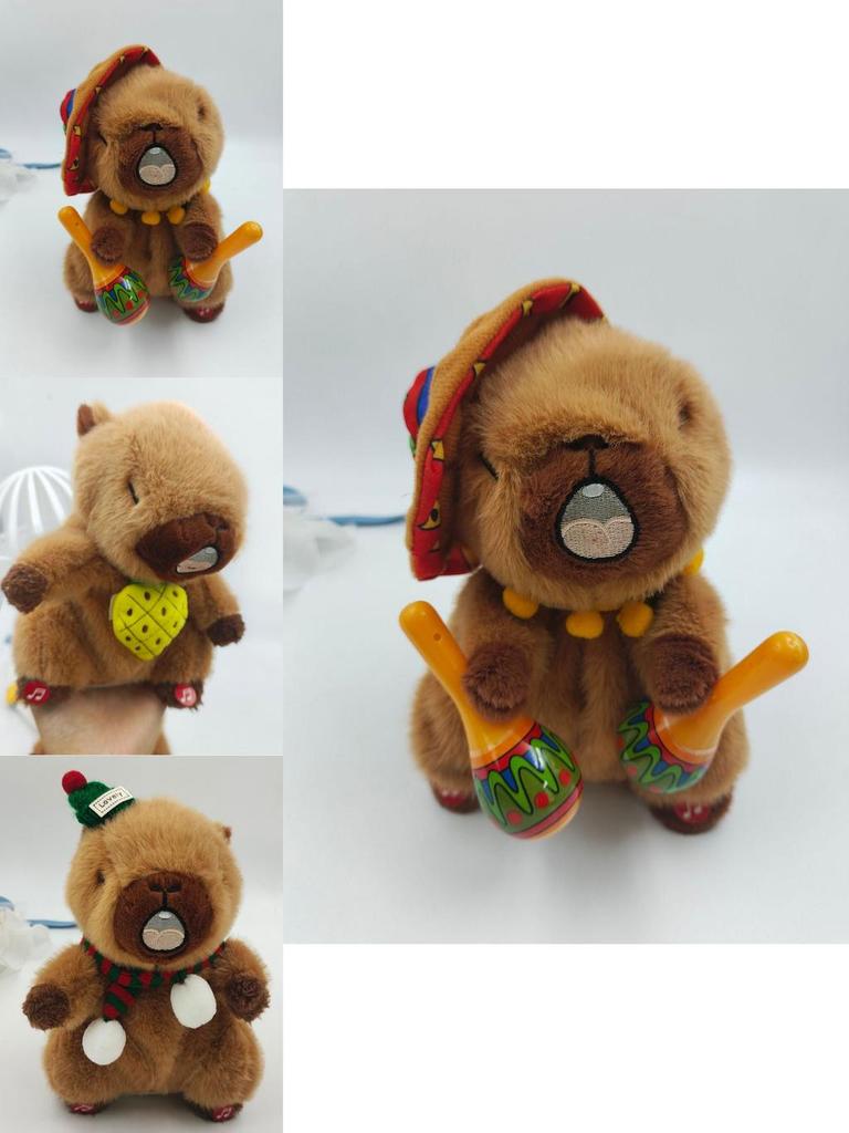 Capybara Interaktives Plüschtier mit Musik und Sprache für Kinder Geschenk