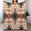 Bohemian Style Flannel Blanket, Office Nap Blanket, Fluffy Sofa Blanket, All Season Air Conditioning, Warm And Soft Sofa Blanket