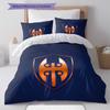 Tappara Pattern Bedding Quilt Set Quilt Cover Pillowcase Home Decoration Birthday Gift (1 * duvet cover + 2 * pillowcase, without core)