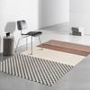 Morocco Checkerboard Imitation Cashmere Rug Living Room Light Luxury Sofa Coffee Table Mat Thick Cat Feeling Bedroom Rug