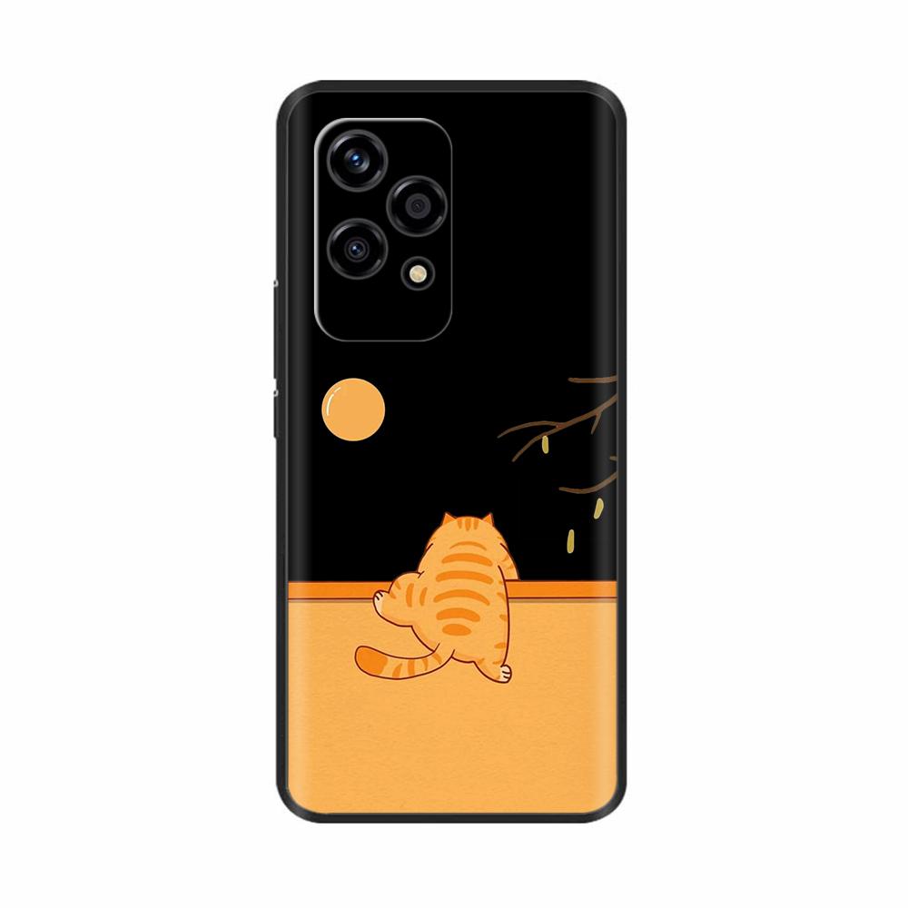 For Honor 200 Lite Case Cute Panda Flower Painted Soft Silicone Phone Cover For Honor 200 Lite 5G Cases For Honor 200Lite Covers