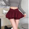 Damen Sommer Roter Ballett-Stil Puffiger Minirock: Süßer & Scharfer Kuchenrock
