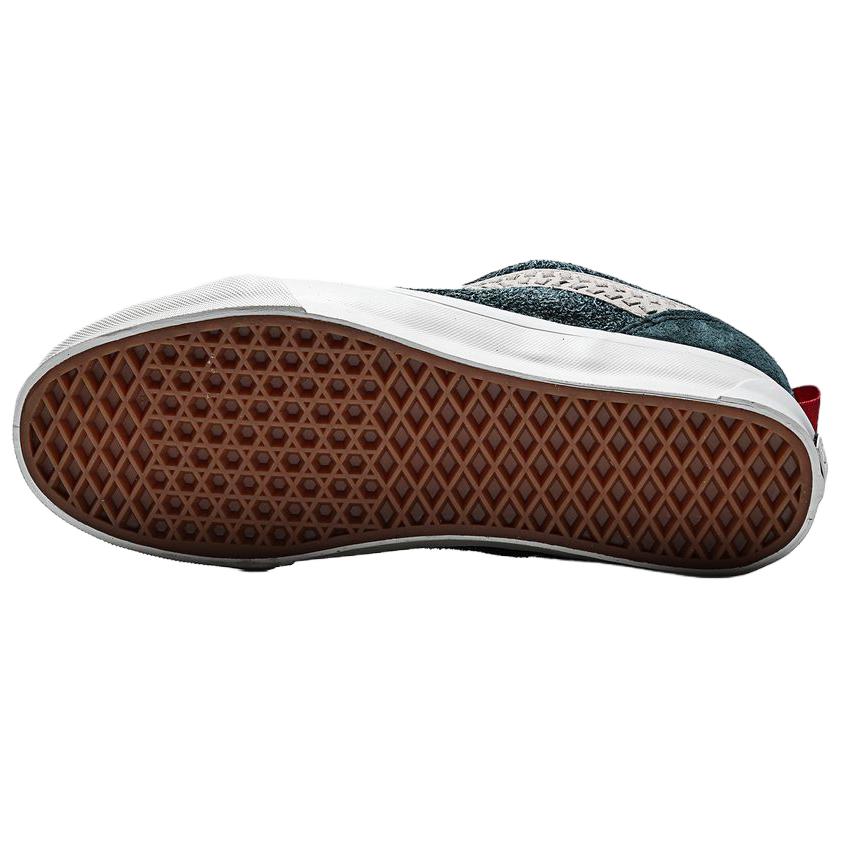 Vans Knu Skool Pohodlné Univerzální Skate Boty Unisex Teniska Zelená VN000Y17G04