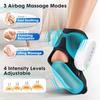 Air Bag Compression Foot Massager Heated Electric Massager Pressure Rechargeable Massager  Spa