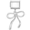New Bow Crown Butterfly Heart Key Cherry Pendant Italian Charm Link Stainless Steel Fit 9MM Bracelet Women Men DIY Making Gifts