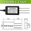 Soil Temperature Humidity Sensor Probe RS485 Output 0-5V 0-10V 4-20mA Analog Soil Moisture Detector Sensors IP68 Protection