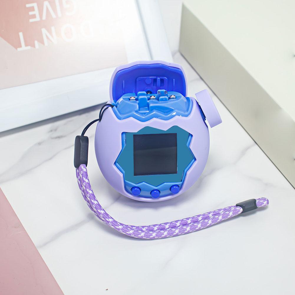 For Tamagotchi Paradise Silicone Protective Case Drop-resistant And Scratch-resistant Solid Color Shell With Anti-lost Strap