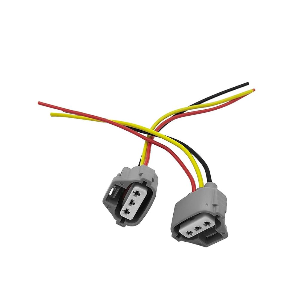 2Pcs Connector Plug Wire Pigtail Harness Fits for Toyota Corolla Camry Avalon Turn Signal Corner Headlight, Replace 90980-11020