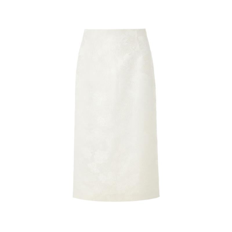 Langzi Lanting Xu Jacquard Midi Skirt L