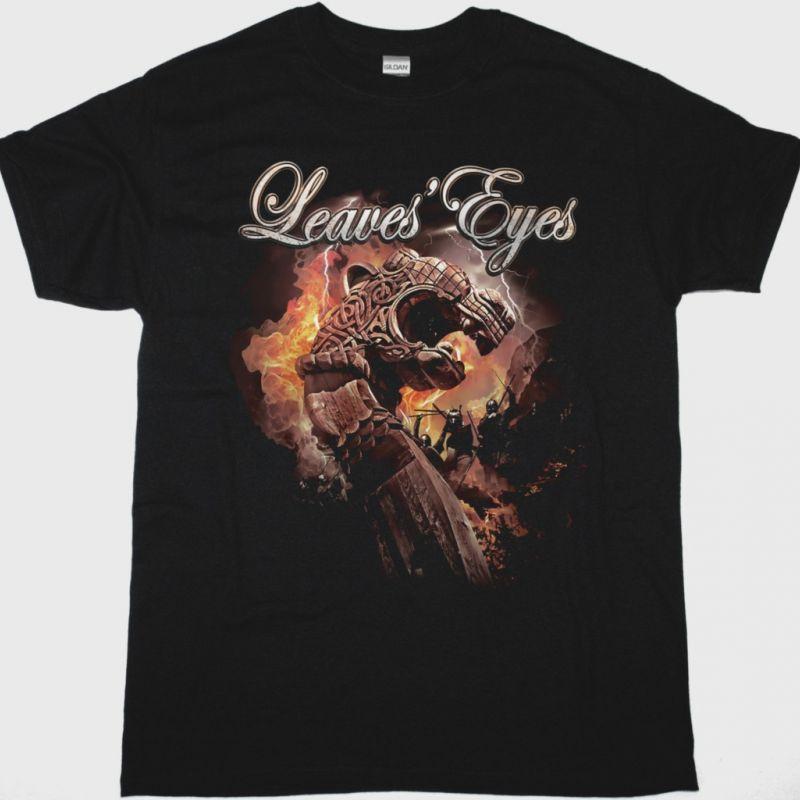 LEAVES’ EYES FIRES IN THE NORTH NEW BLACK Unisex T-Shirt S