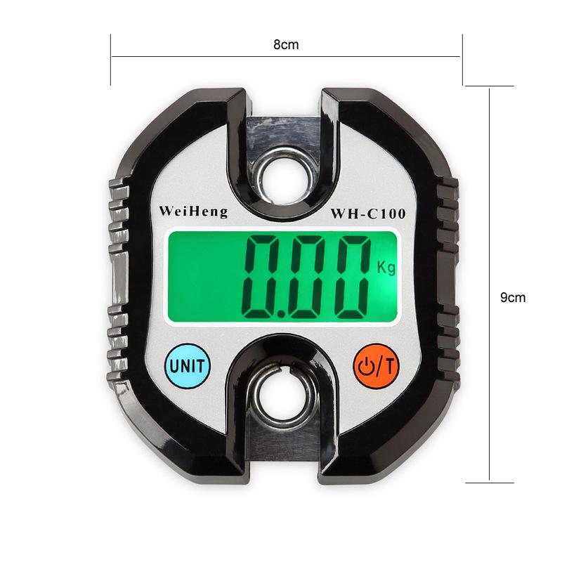 Portable High-Precision 150kg Electronic Hook Scale for Hunting and Livestock