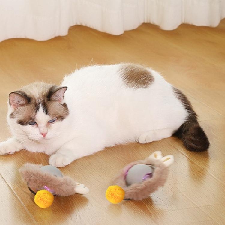 Cats Teaser Electric Toy for Felines Play Sphere Automatic Rolling Toy Supplies