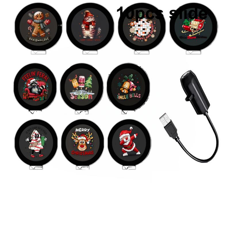 USB-Direktstecker Planetenprojektorlampe Halloween Weihnachts-Atmosphärenlichter Kreatives LED-Nachtlicht für Schlafzimmer-Hintergrund