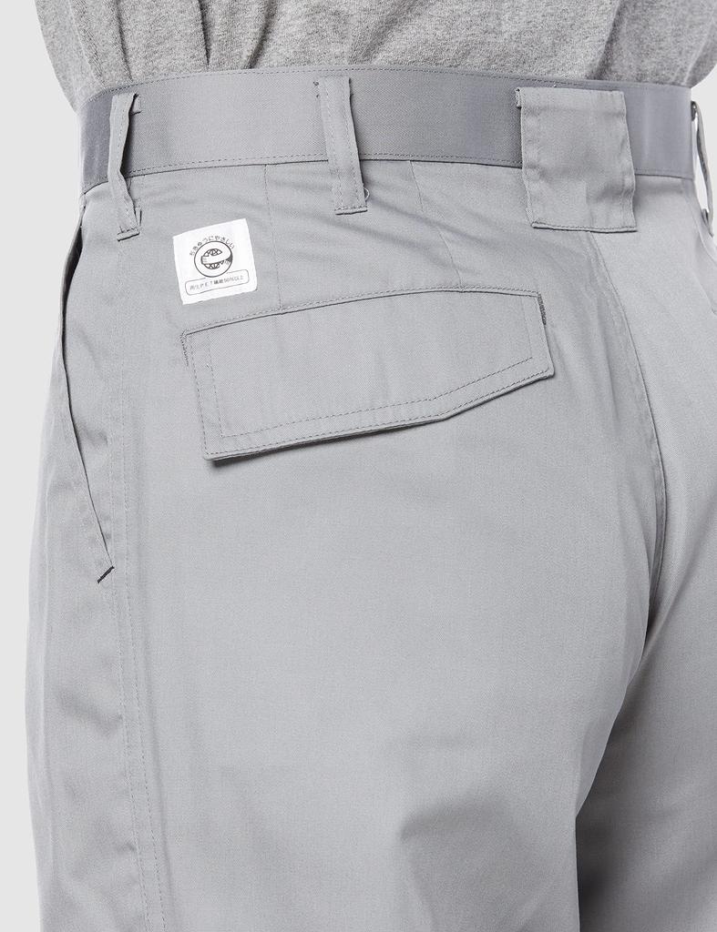[COCOS Nobuoka] A-4453 Two-pleat Slacks, Gray, Size 106