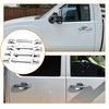4Pcs Exterior Door Handle Covers Trim Set Chrome Style for Chevrolet Chevy Silverado GMC Sierra 1500 2007-2013 Car Accessories