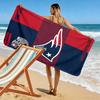 New England Patriots Logo Aufdruck Strandtuch, Großes Weiches Schnelltrocknendes Handtuch für Strand Camping Schwimmen
