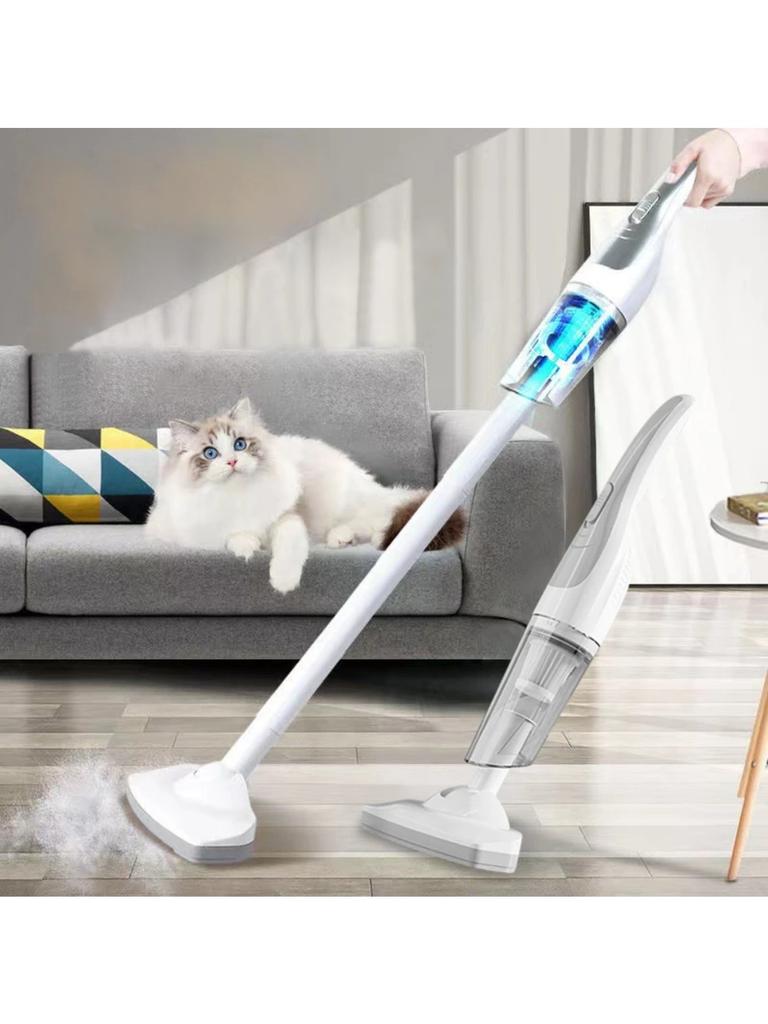 12000PA Floor Mop Section Vacuum Cleaner Household Small Handheld Large Suction Power Dusting Machine, Car Vacuum Cleaner