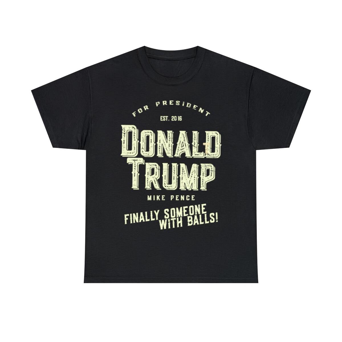 Donald Trump Mike Pence 2016 Retro Graphic Tee Shirt, S-5XL S