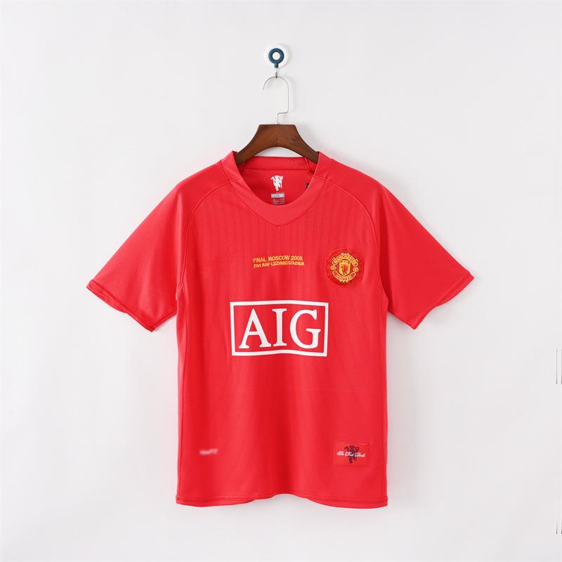 Manchester United Retro-Trikots Sporttrikots gibt es in verschiedenen Stilen, und das WM-Fußballtrikot ist ein Haarhersteller.
