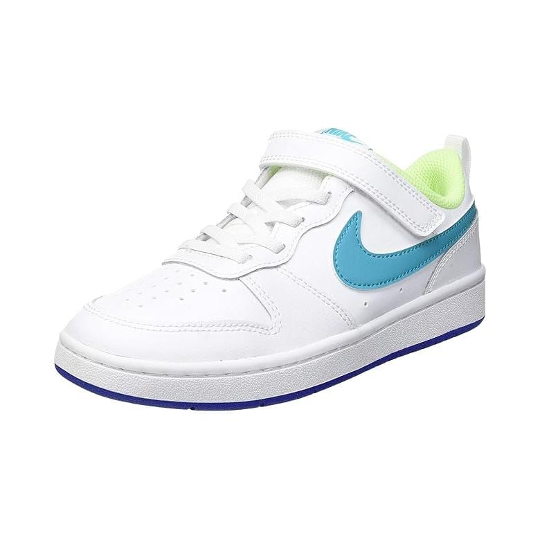 Nike Low 2 Abrasion Resistant Balance Low top Kids' Skateboarding Shoes Blue White Children Aged 3 7 Years Old BQ5451-105