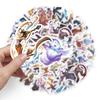 50 Cartoon Graffiti Stickers: King of Glory Game for Suitcases, Laptops & Cars.