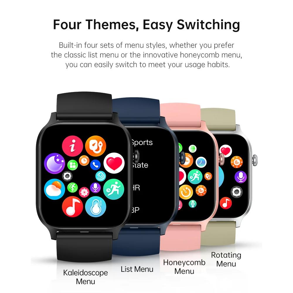 Y7 Smartwatch dla Mężczyzn Kobiet 1,85 cala Połączenie Bluetooth Smartwatch Zdrowie Zegarki do Nurkowania Relojes Smart Zegarek na Rękę