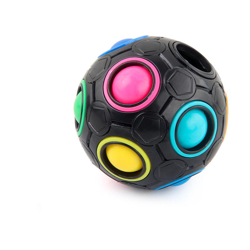 Rainbow Ball Puzzles Antistress Cube Football Magic Cube Educational Learning Toys for Children Adult Kids Stress Reliever Toys