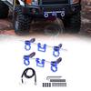 RC Bumpers Front Rear Bull Bar RC Crawler Bumpers Upgrades Parts Spare Parts Adjustable for 1/10 RC Vehicles Modification
