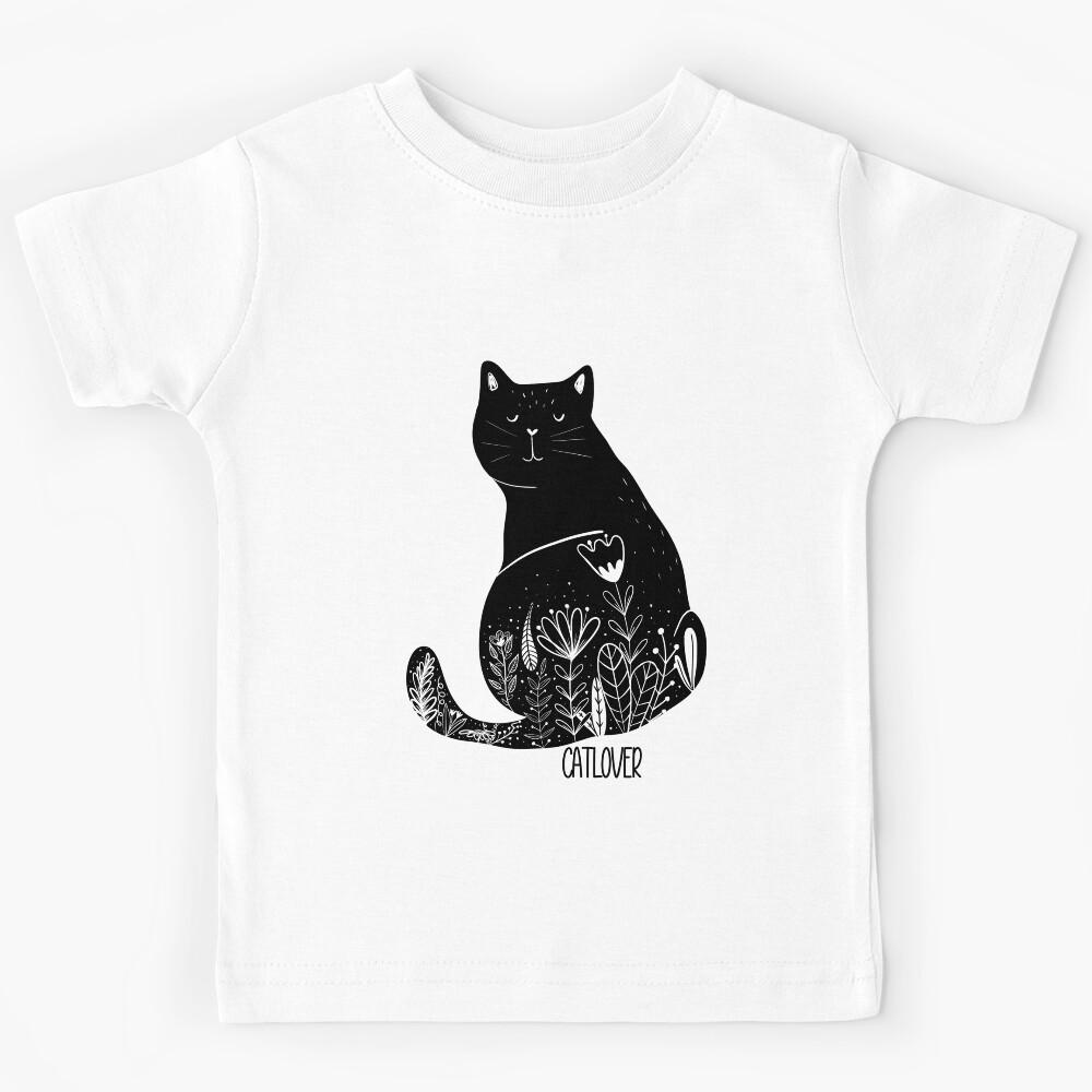 flower cat Kids T-Shirt 120